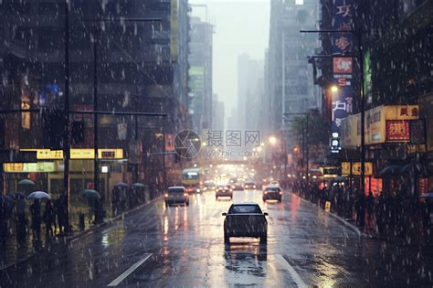 雨天照片|下雨天图片